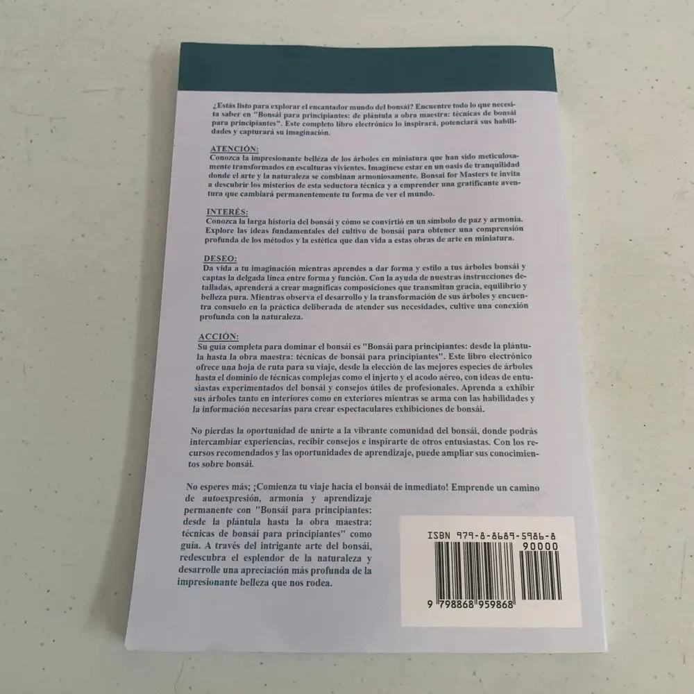 Emily Bautista Bonsái Para Principiantes Paperback In Spanish